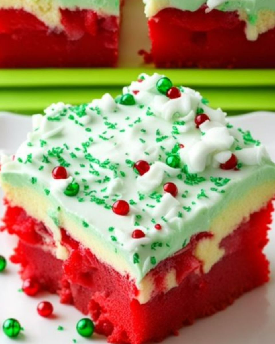 Christmas Poke Cake