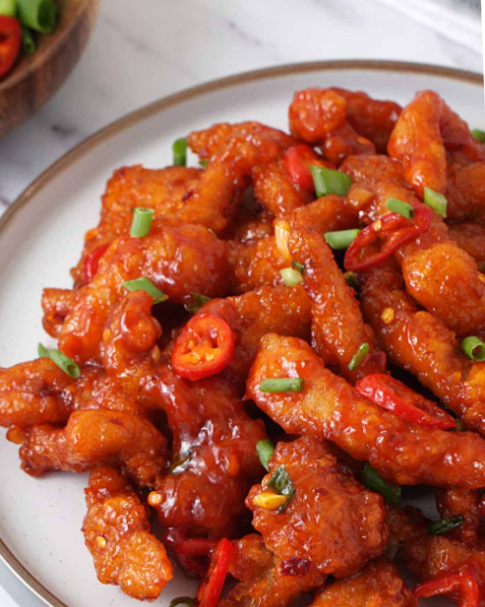Crispy Honey Chilli Chicken