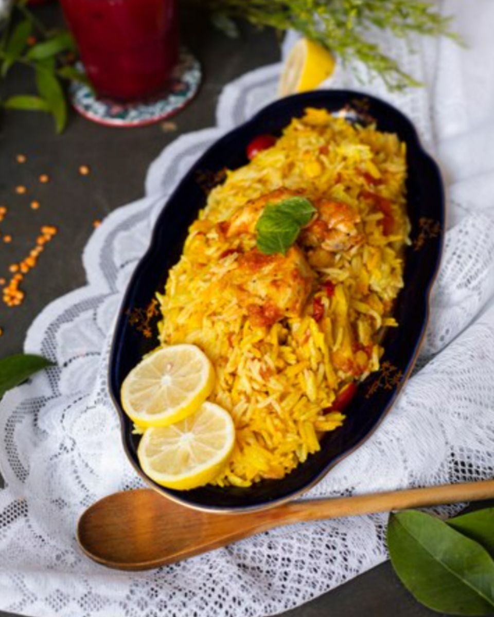 Mediterranean Yellow Rice Recipe 1