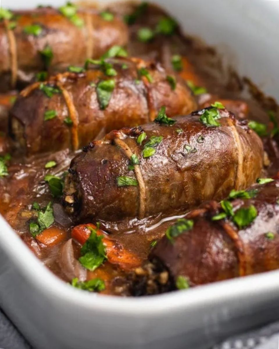 SIMPLE BEEF OLIVES RECIPE