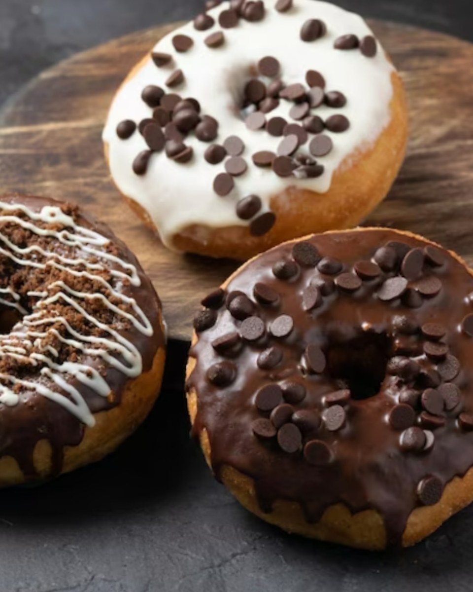 Nutella Filled Baked Donuts 1