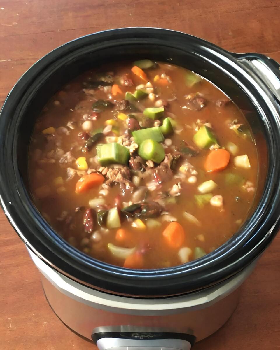 Crockpot Cowboy Soup 1