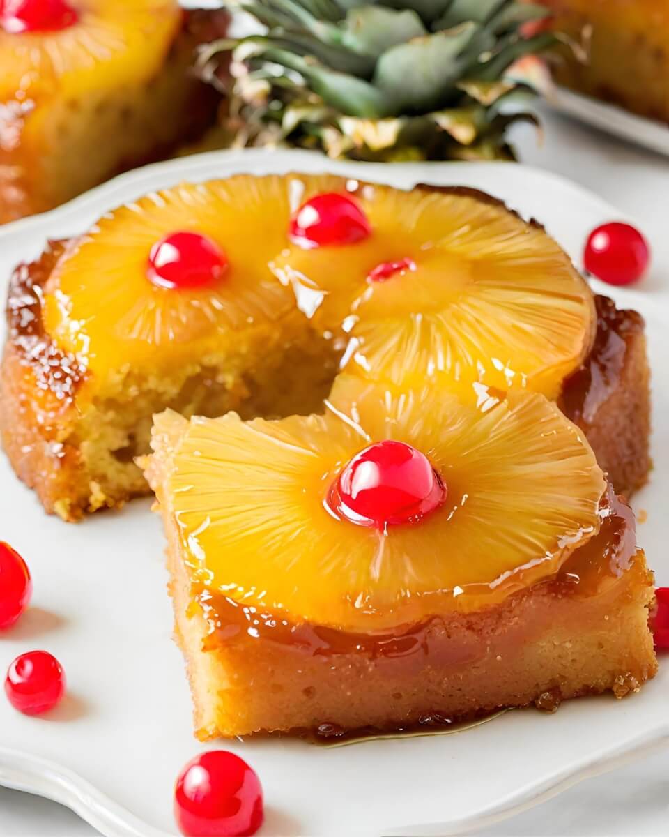 Pineapple Upside Down Cake 1