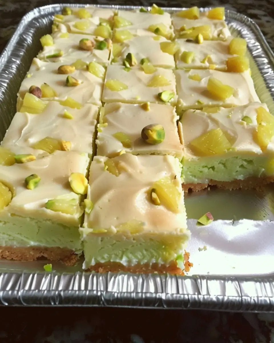 Pistachio Pineapple Cake 2