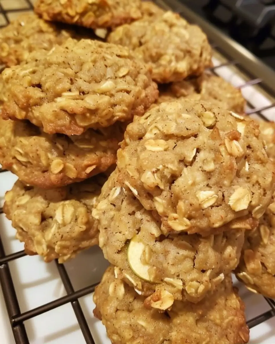 Apple Oatmeal Cookies