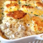 Biscuit & Gravy Casserole Recipe 2 Biscuit & Gravy Casserole Recipe