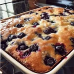 Blueberry Buttermilk Breakfast Cake