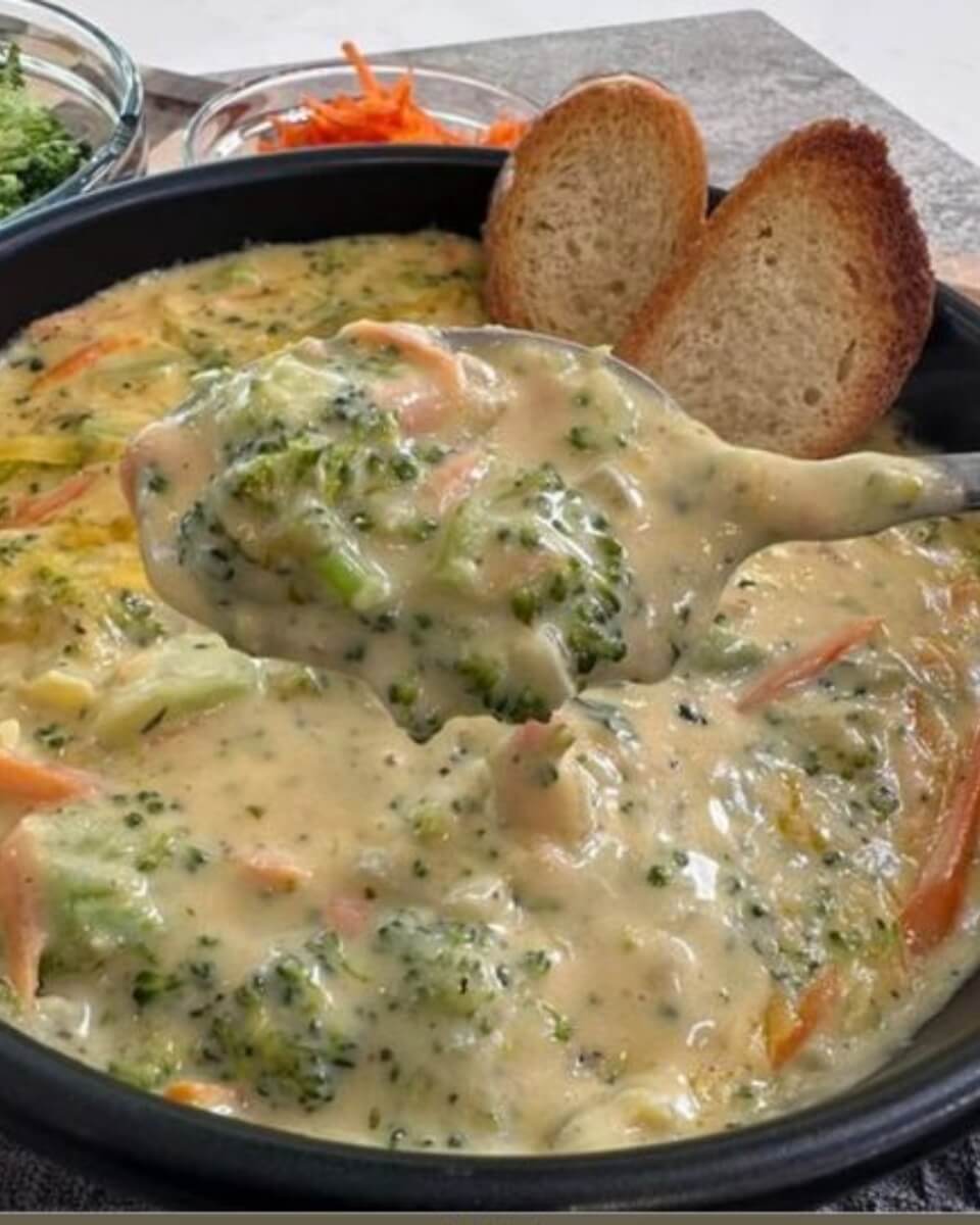 Broccoli Cheese Soup 1