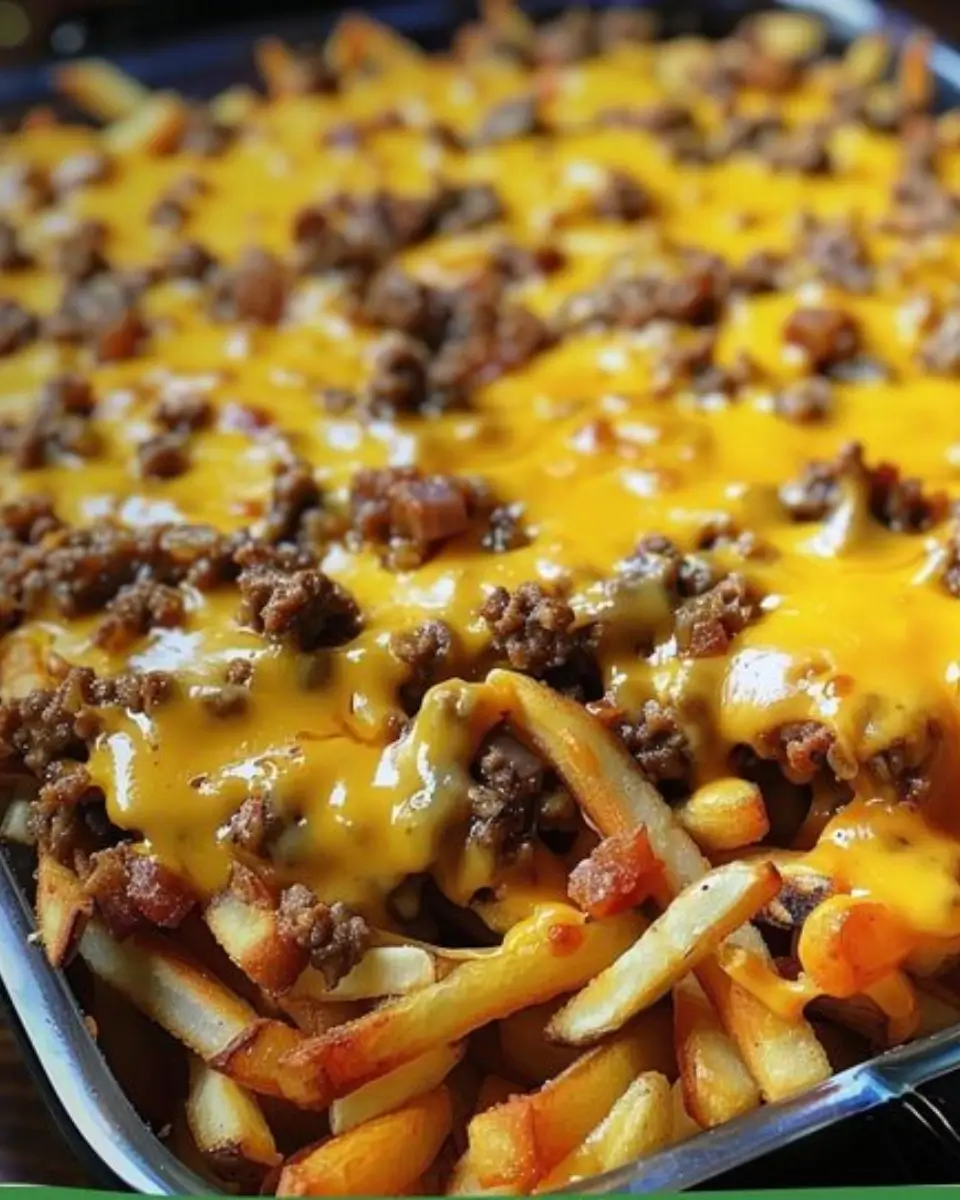 Cheeseburger French Fry Casserole 4