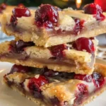 Cherry Almond Cookie Bars 2 Cherry Almond Cookie Bars