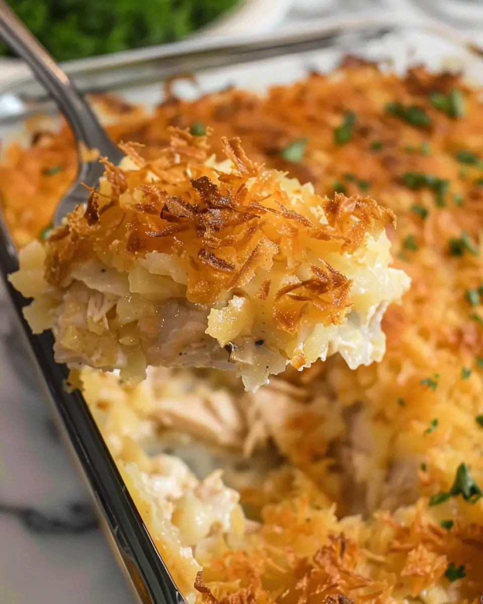 Chicken Hashbrown Casserole Recipe