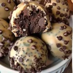 Chocolate Chip Cookie Dough Brownie Bombs 2 Chocolate Chip Cookie Dough Brownie Bombs