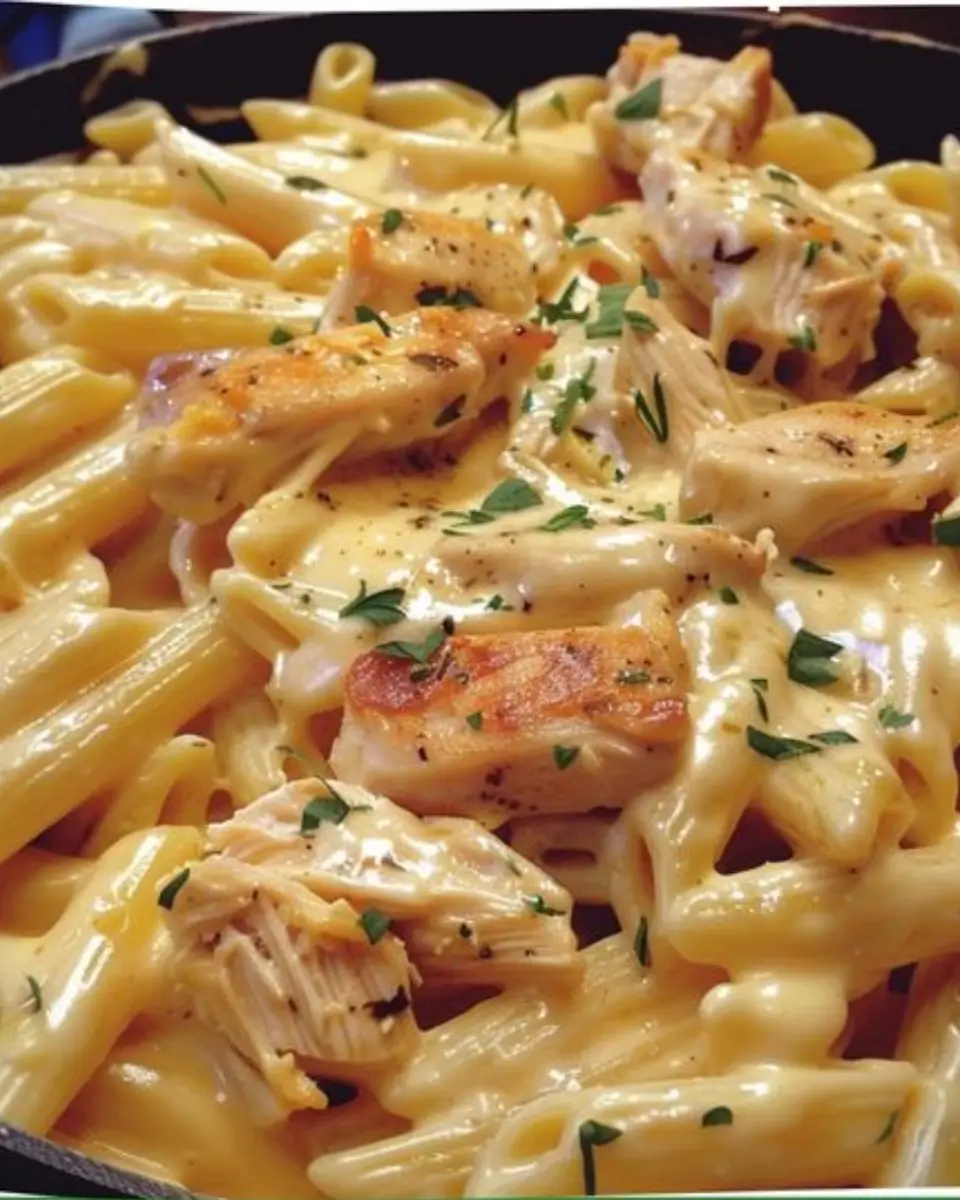 Creamy Cheddar Chicken Penne 2