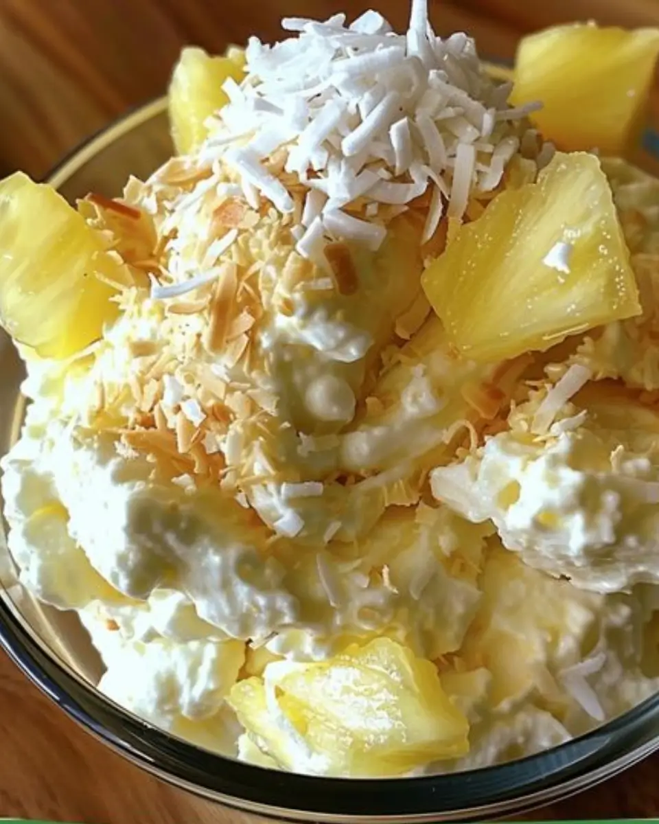 Hawaiian Pineapple Coconut Fluff 2