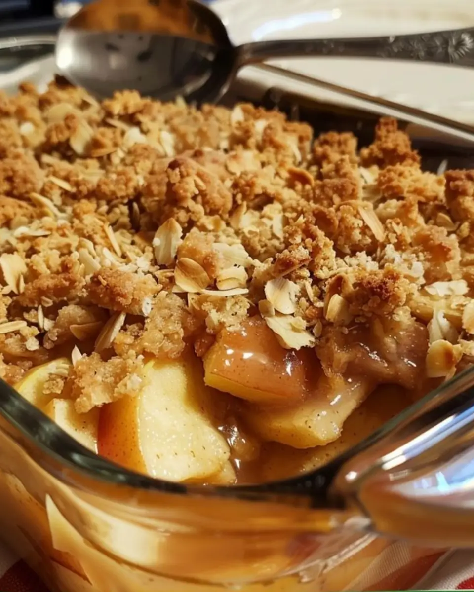 Heavenly Cinnamon Apple Crisp