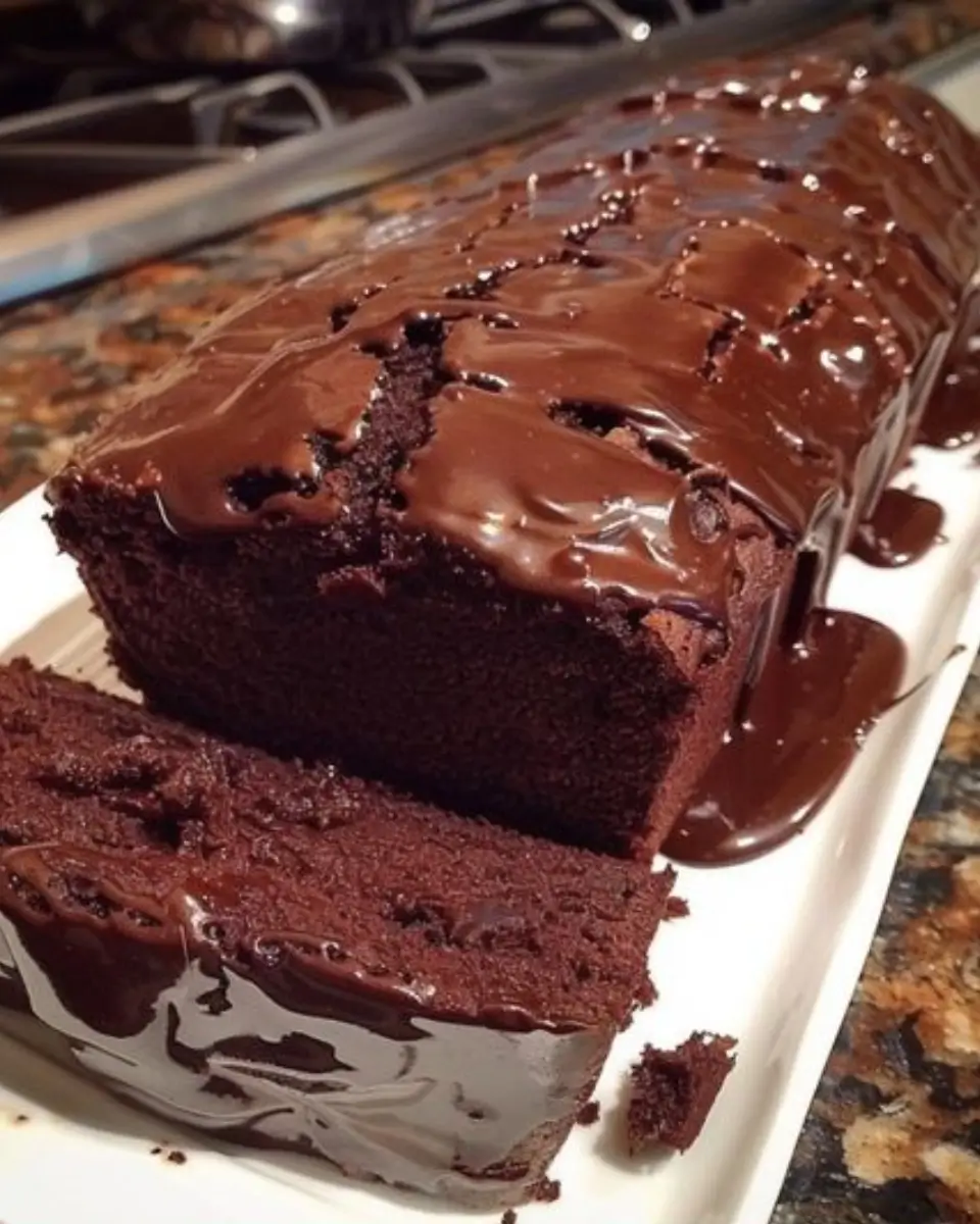 Hot Fudge Brownie Bread 2 1