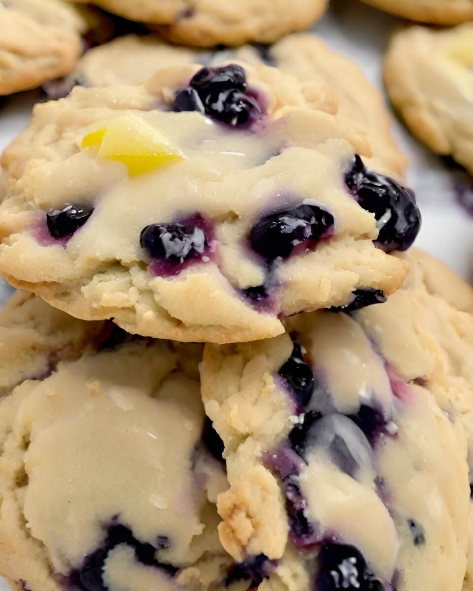 Lemon Blueberry Cookies 1