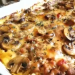 Mushroom Beef Casserole 2 Mushroom Beef Casserole