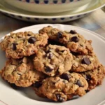 Peanut Butter Oatmeal Chocolate Chip Cookies 2 Peanut Butter Oatmeal Chocolate Chip Cookies