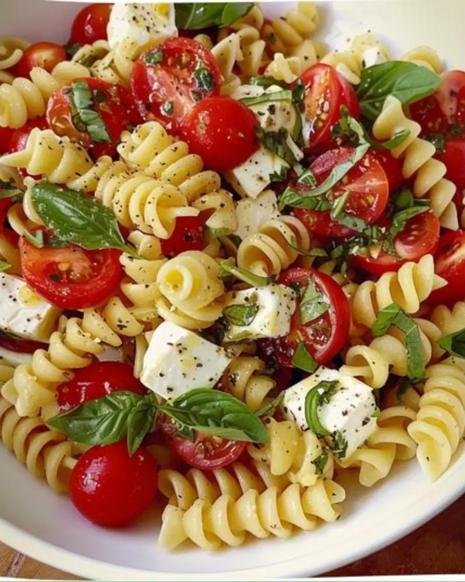 Caprese Pasta Salad 6 Caprese Pasta Salad