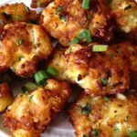 Golden Chicken Fritters 2 Golden Chicken Fritters