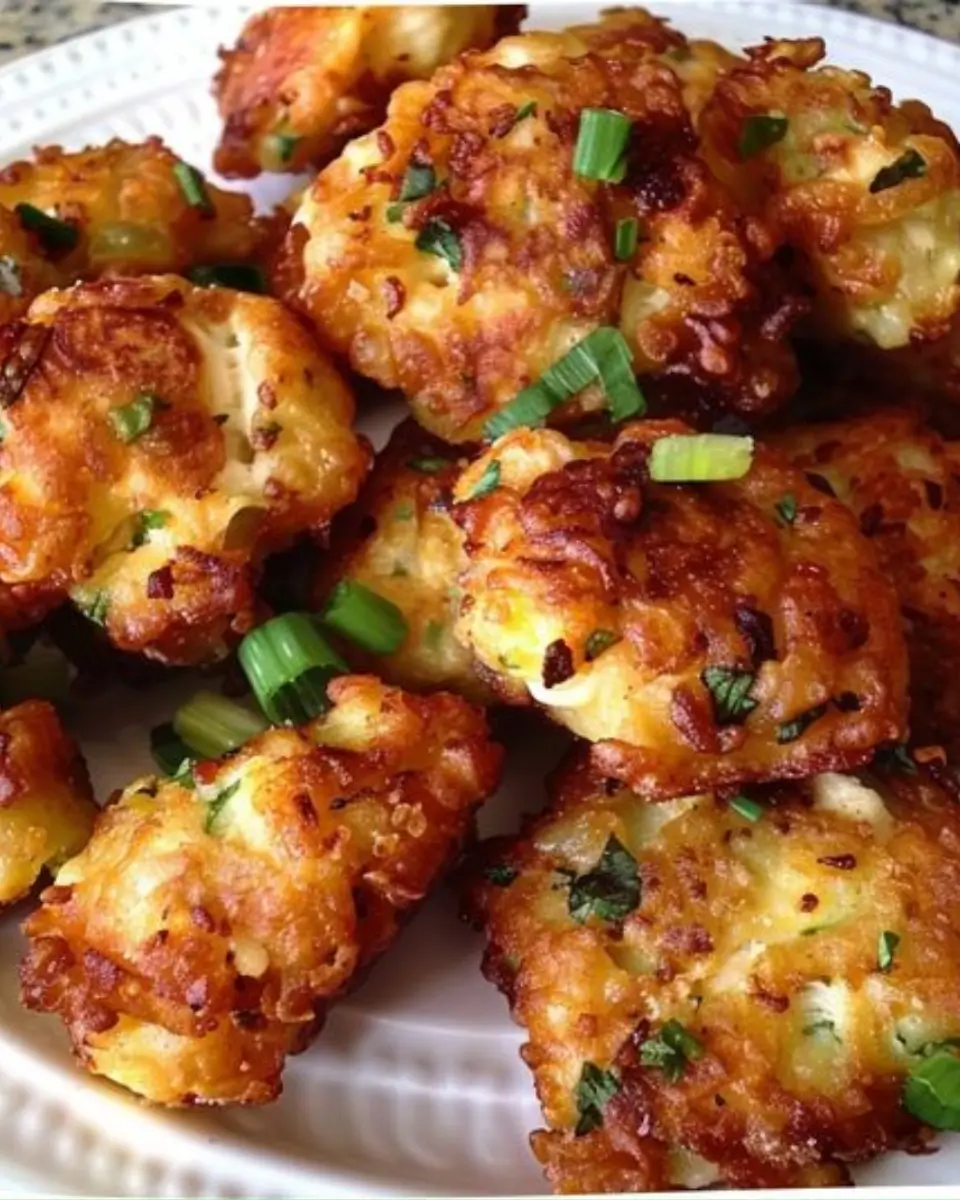 Golden Chicken Fritters
