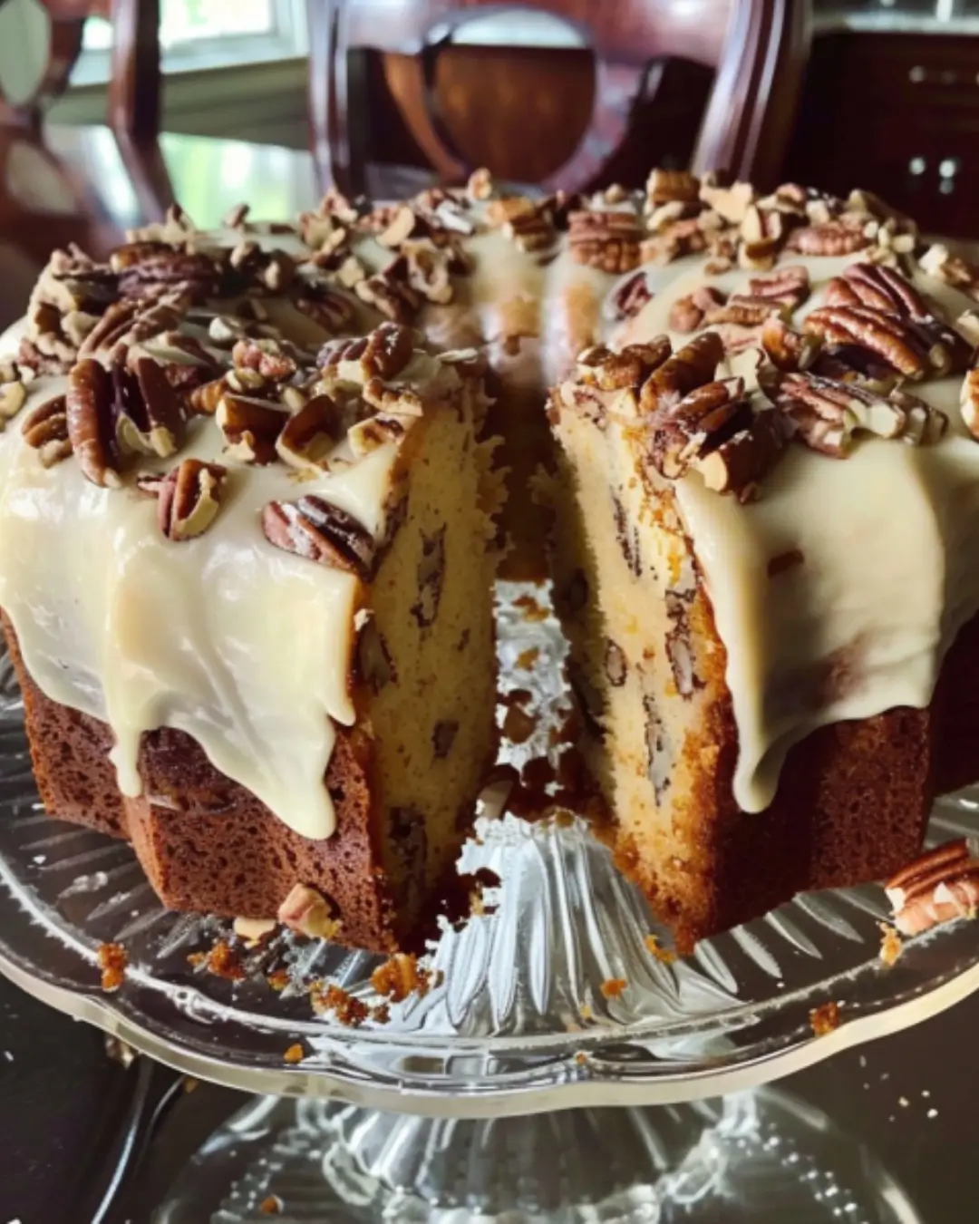 Butter Pecan Pound Cake