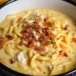 Creamy Chicken Noodle Soup 2 Creamy Chicken Noodle Soup