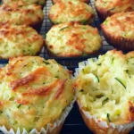 Zucchini Cheese Muffins 2 Zucchini Cheese Muffins