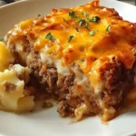 Cowboy Meatloaf and Potato Casserole 2 Cowboy Meatloaf and Potato Casserole