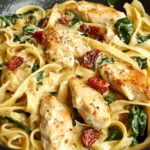 Tuscan Chicken Pasta 2 Tuscan Chicken Pasta