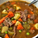 Vegetable Beef Soup 2 Vegetable Beef Soup
