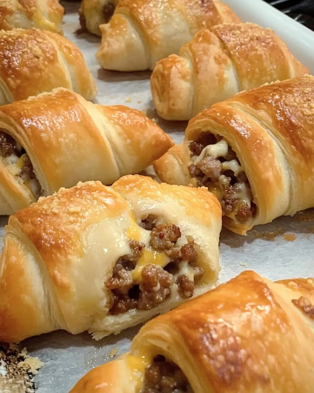 Sausage Cream Cheese Crescents 4 Sausage Cream Cheese Crescents