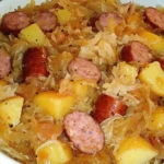 Polish Sausage, Sauerkraut, and Potatoes 2 Polish Sausage, Sauerkraut, and Potatoes