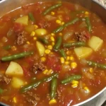 Easy Vegetable Beef Soup 2 Best Ever Easy Vegetable Beef Soup
