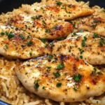 Chicken with Garlic Parmesan Rice 2 Chicken with Garlic Parmesan Rice