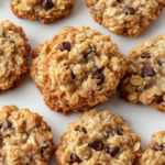 Crispy Oatmeal Chocolate Chip Cookies with Rice Krispies 2 Crispy Oatmeal Chocolate Chip Cookies with Rice Krispies