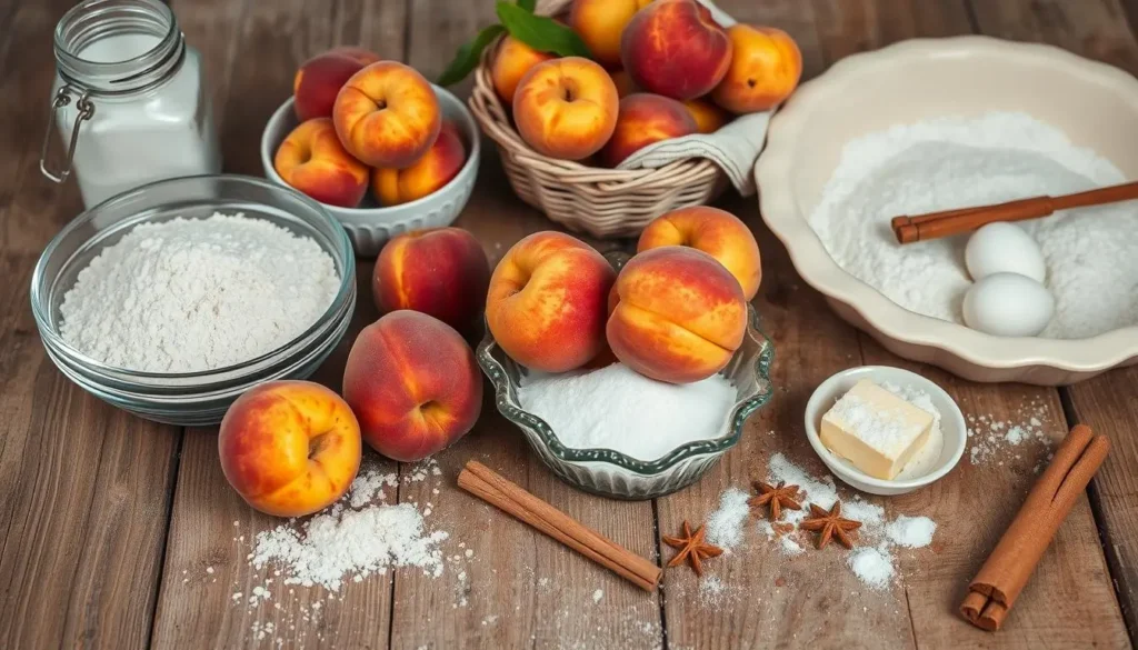 Southern Peach Crumb Cake 3 Southern Peach Crumb Cake
