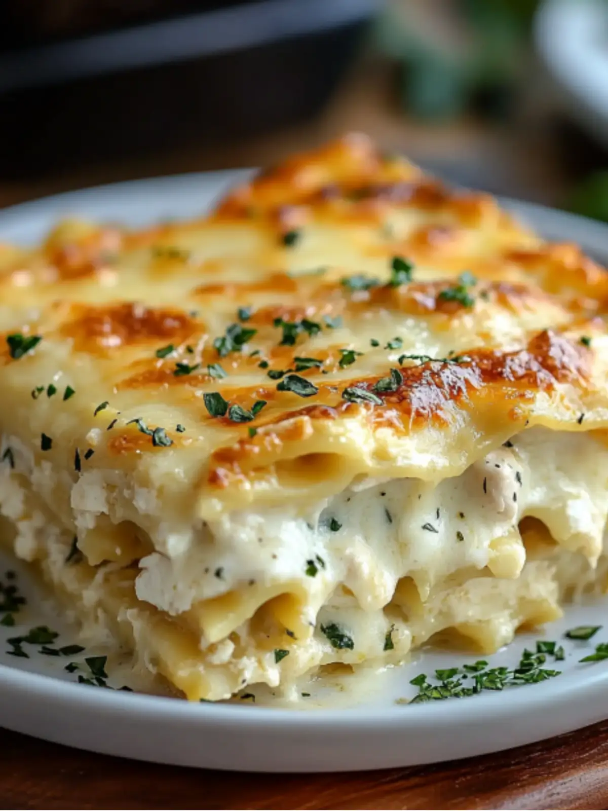 Alfredo Chicken Lasagna 1