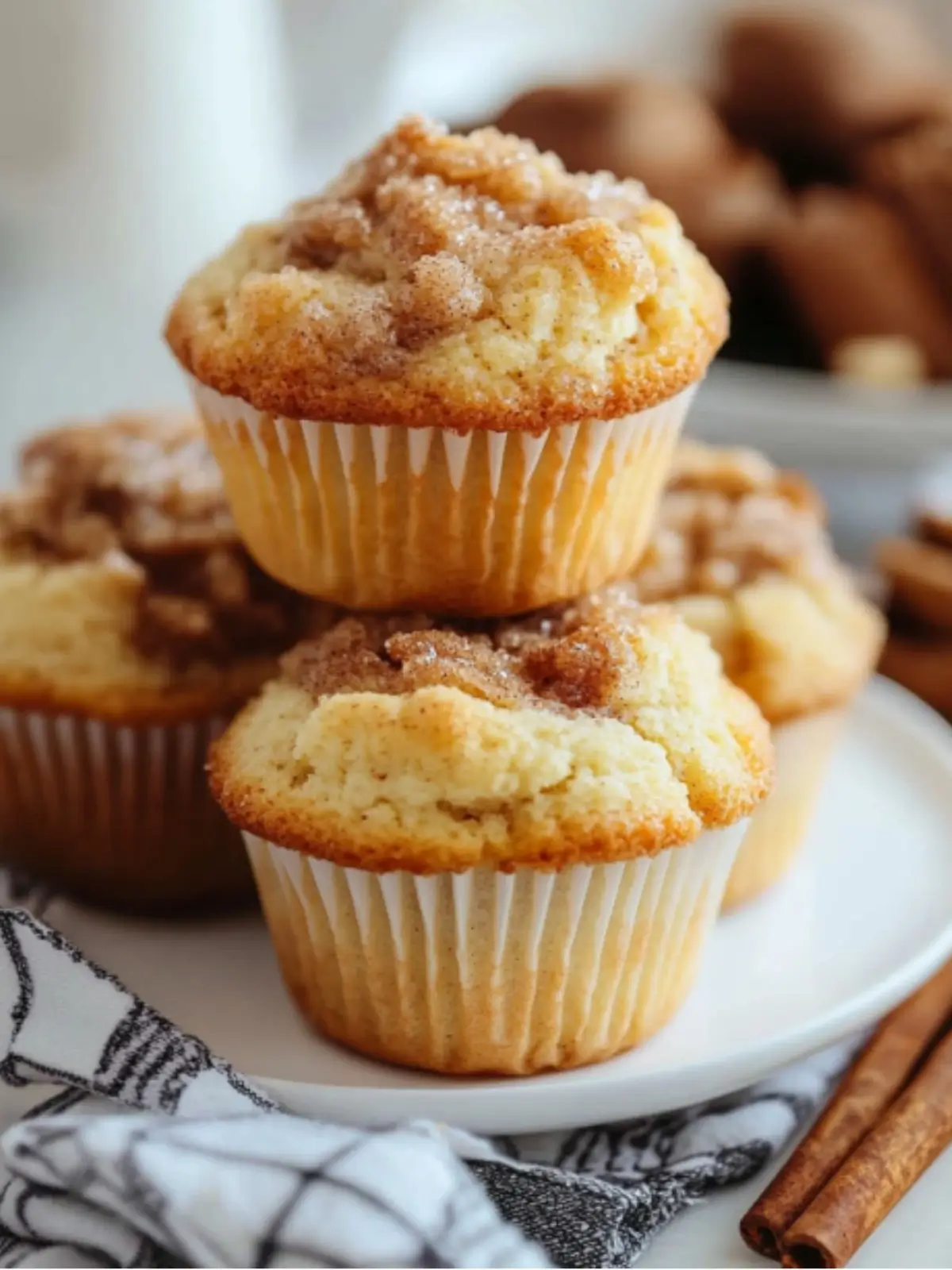Swirled Cinnamon and Sugar Muffins