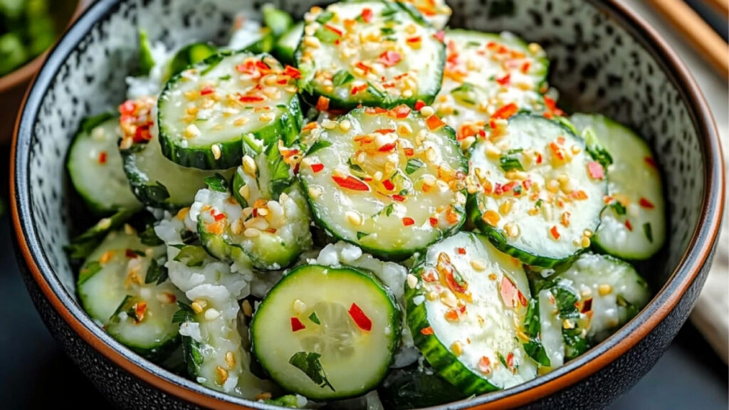 California Roll Cucumber Salad 4 California Roll Cucumber Salad