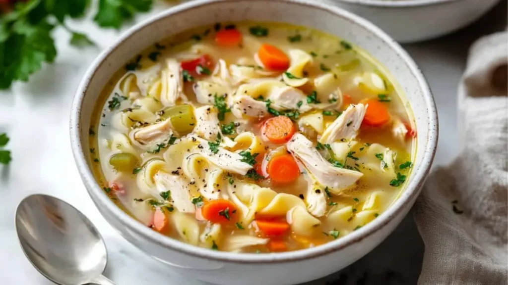 Chicken Noodle Soup Recipe 3 Chicken Noodle Soup