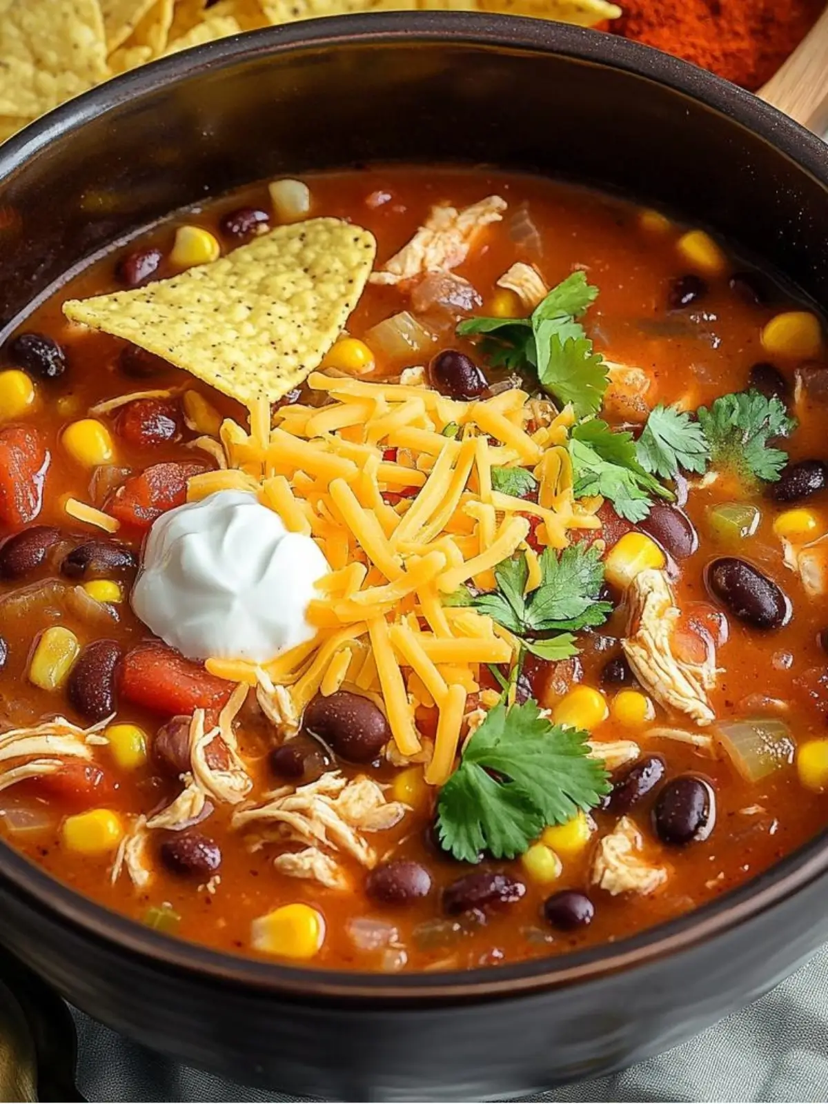 Chicken Taco Soup 3 Chicken Taco Soup