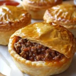 The Ultimate Aussie Meat Pies with Tender Chunky Beef 2 Aussie Meat Pies