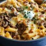 Irresistible Beef Stroganoff Pasta Bake: The Ultimate Leftover Transformation 2 Beef Stroganoff Pasta Bake