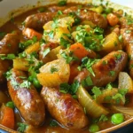 French Onion Curried Sausages: Easy Recipe 2 French Onion Curried Sausages