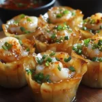 Irresistible Crispy Prawn Dumpling Cups: The Easy Asian food 2 Prawn Dumpling Cups