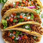 Easy Ground Beef Taco Recipe: 15-Minute Dinner! 2 ground beef taco recipe